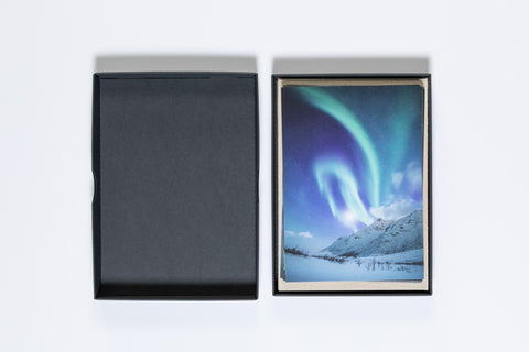 Postkarten Set Nordlichter