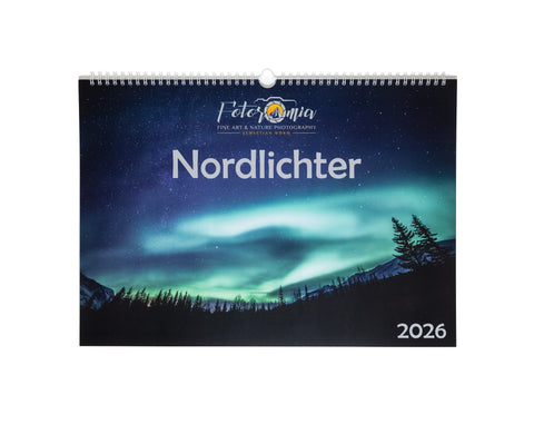 Nordlichter Wandkalender 2026